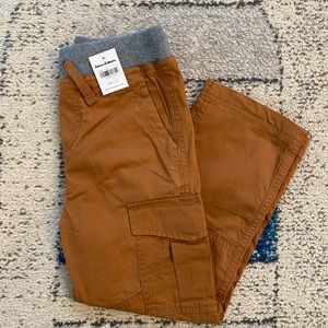 NWT Hanna Andersson Jersey-Lined Cargo Pants, size 110